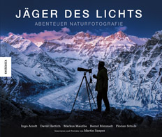Buchcover „Jäger des Lichts – Abenteuer Naturfotografie“ – Knesebeck Verlag